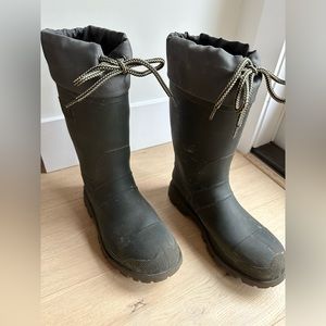 Kamik Men's Icebreaker Boots Green Sz 7, snow boot, rain boot, felt liner, warm